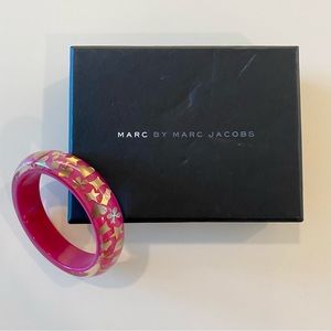 Marc by Marc Jacobs Y2K Pink Resin Bangle